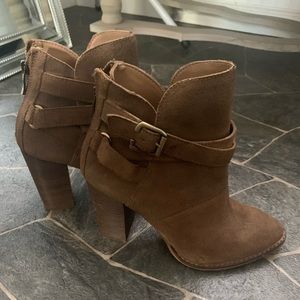 Chinese laundry brown booties